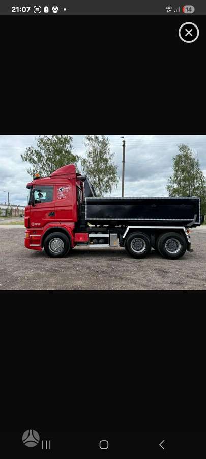 Scania R560, sunkvežimių nuoma