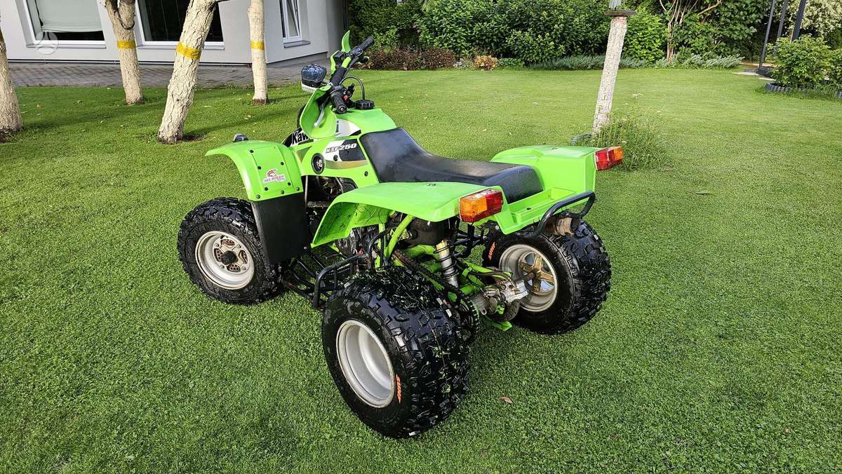 Kawasaki KFX 250cc, квадроциклы