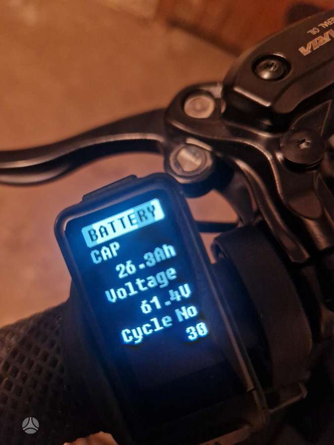 Talaria Sting R MX4, krosiniai