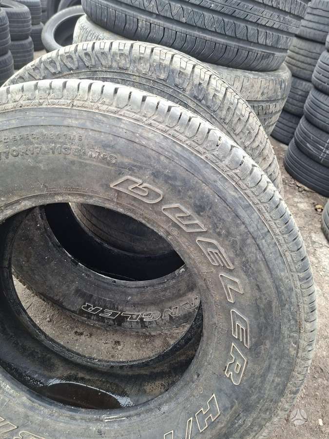 Bridgestone, all-season 265/70 R17