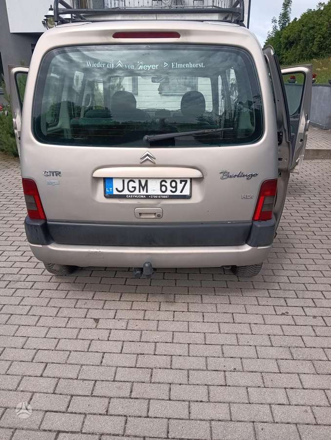 Citroen Berlingo, 2.0 l., Минивэн