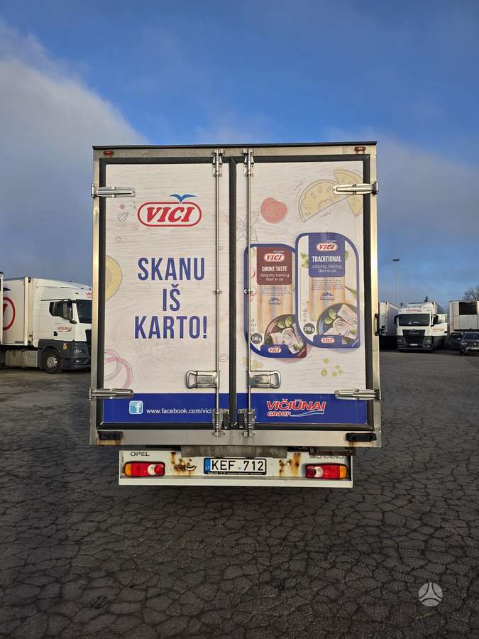Opel Movano, refrigerated trucks