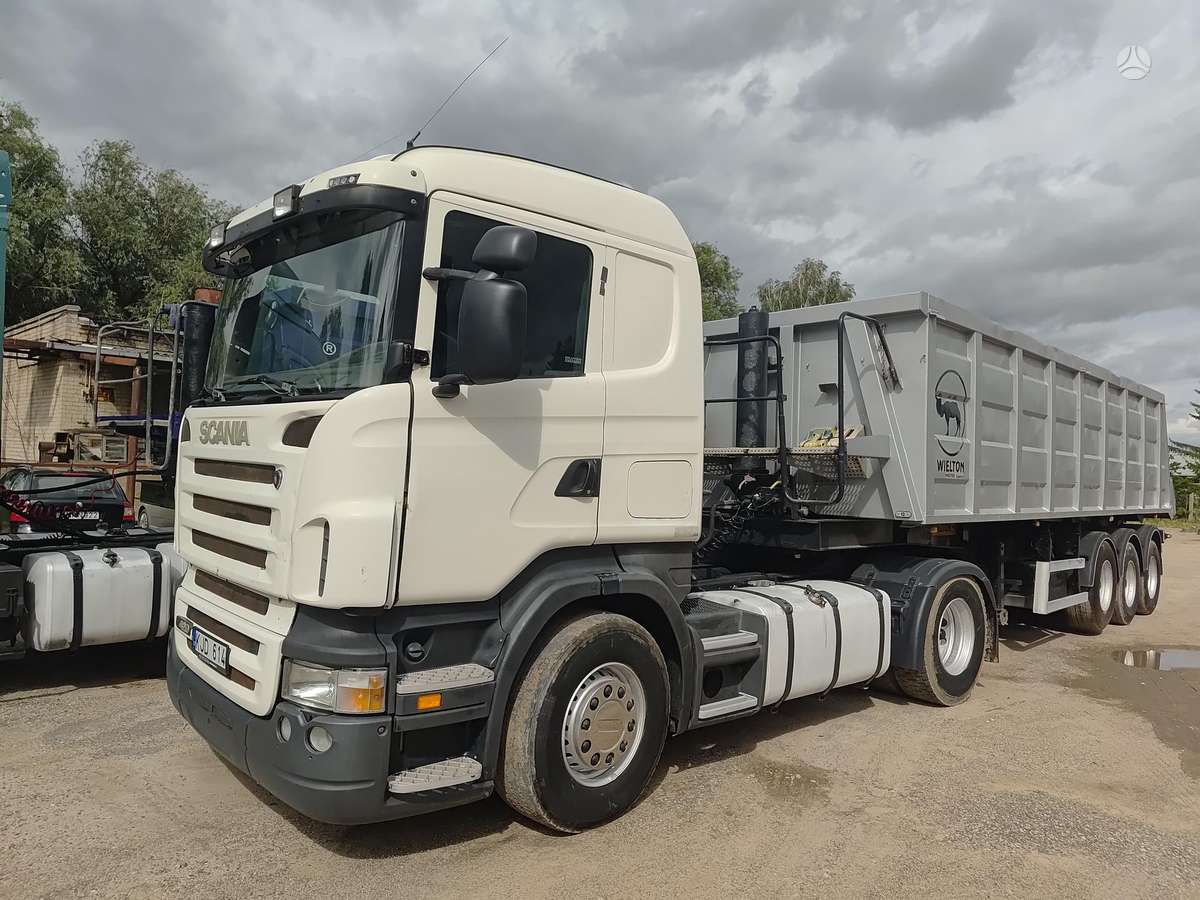 Scania R420 Hidraulika 6vnt., single sleeper