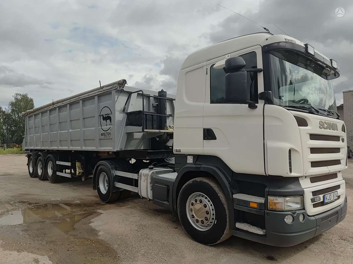Scania R420 Hidraulika 6vnt., single sleeper