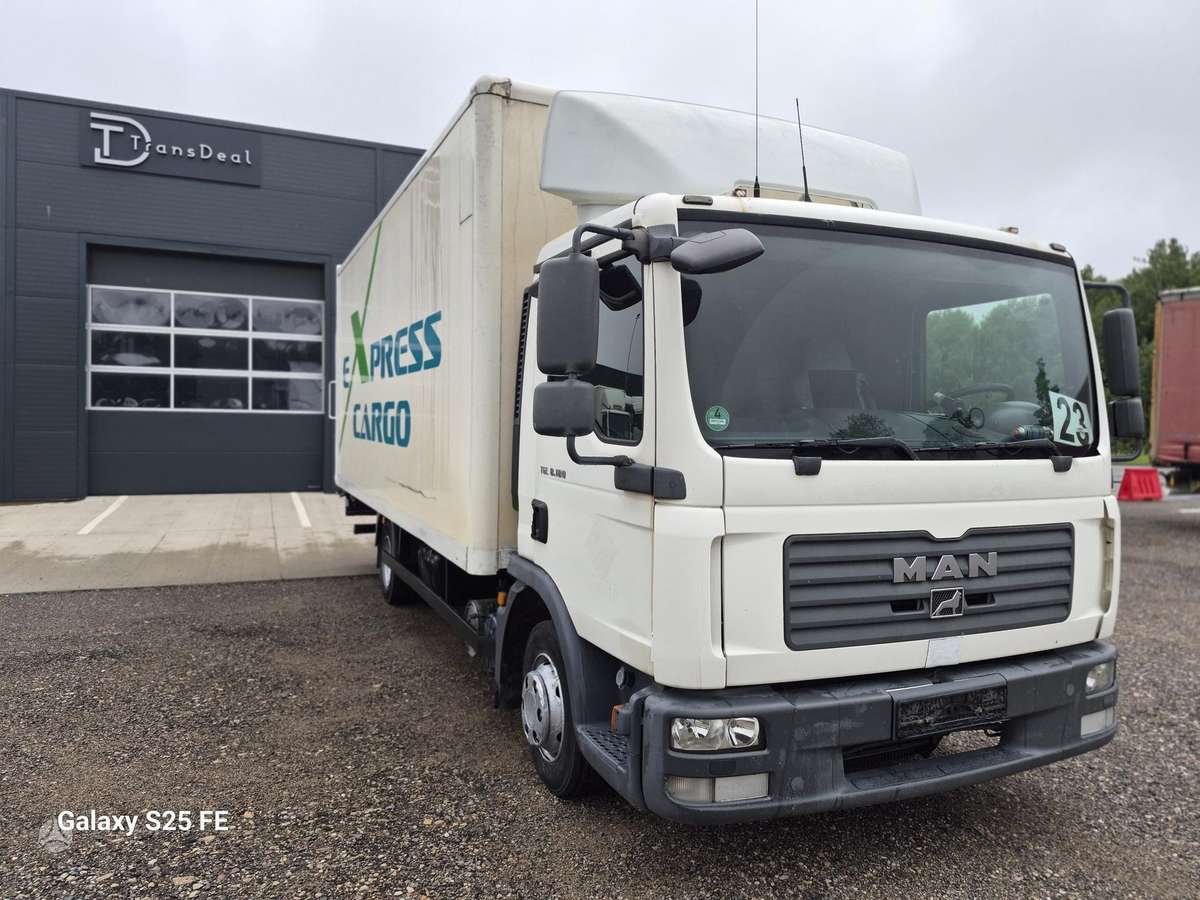 MAN TGL 8.180, box trucks / box vans