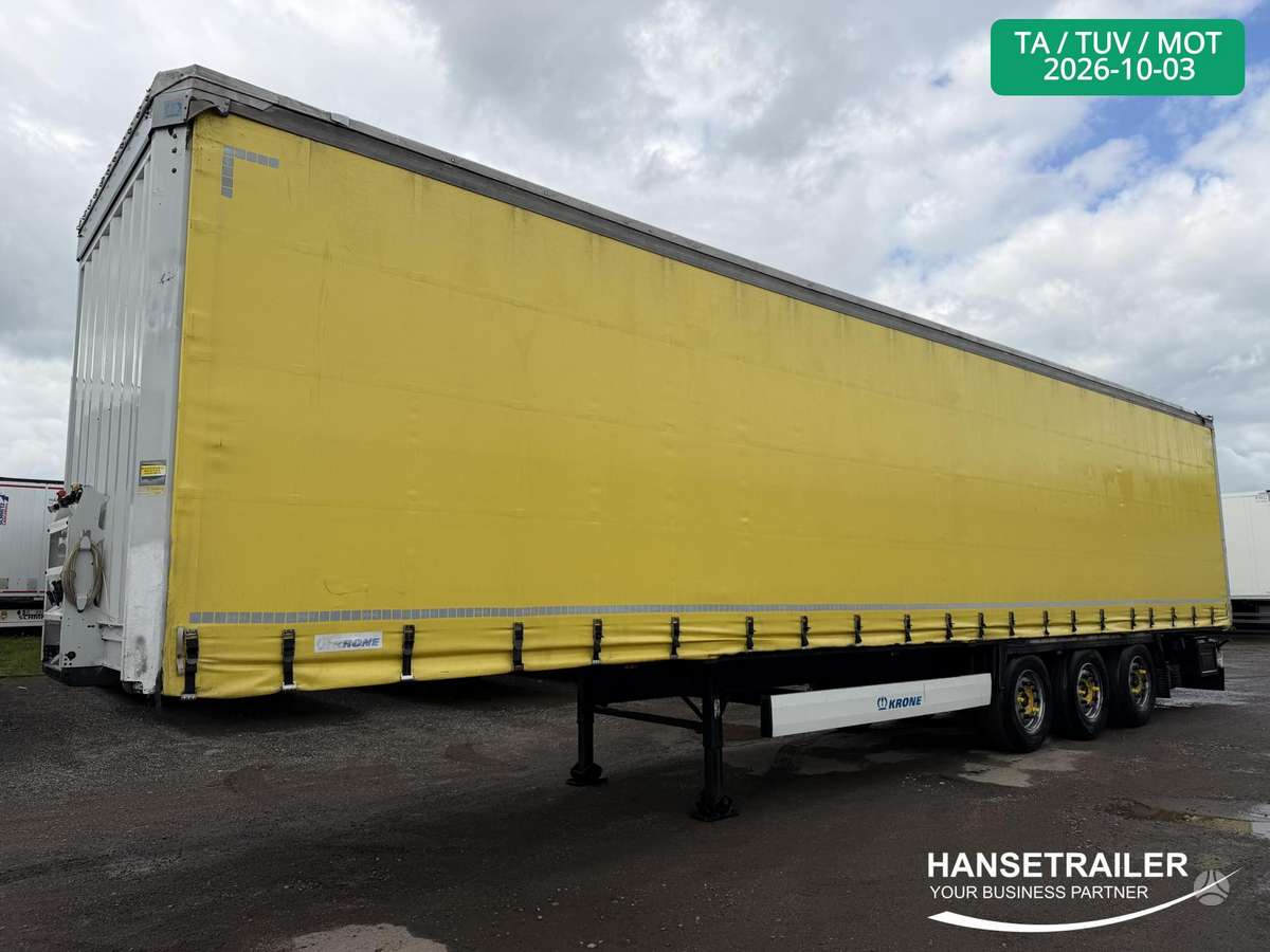 Krone SDP 27, curtain / tarpaulin