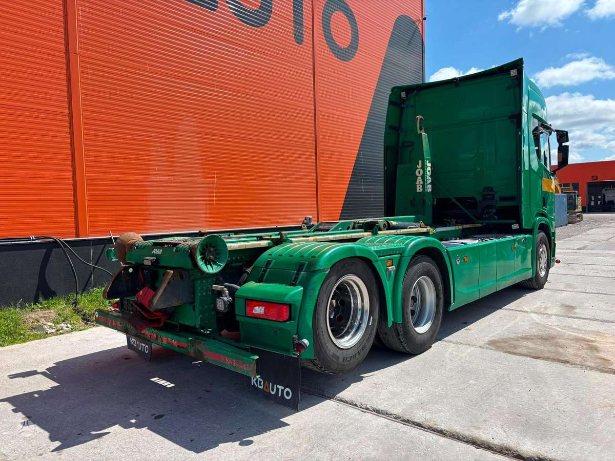 Scania R 650 6x2, hooklift trucks