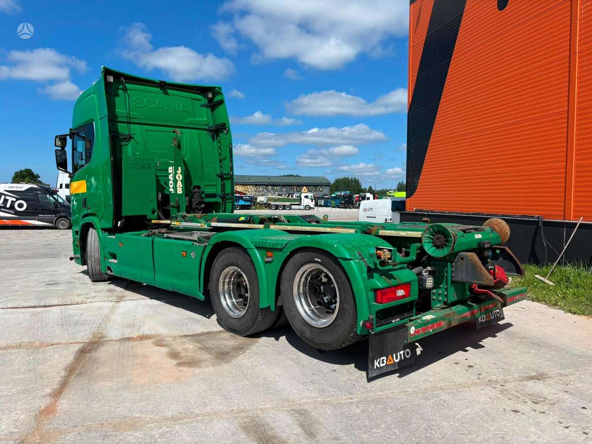 Scania R 650 6x2, hooklift trucks