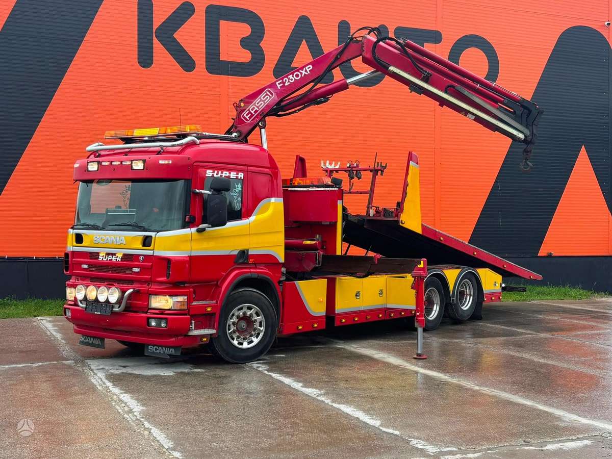 Scania P 114 6x2, автовозы