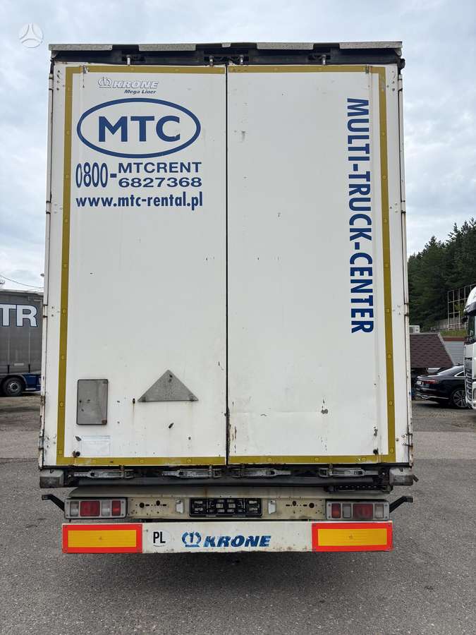 Krone Mega, curtain / tarpaulin