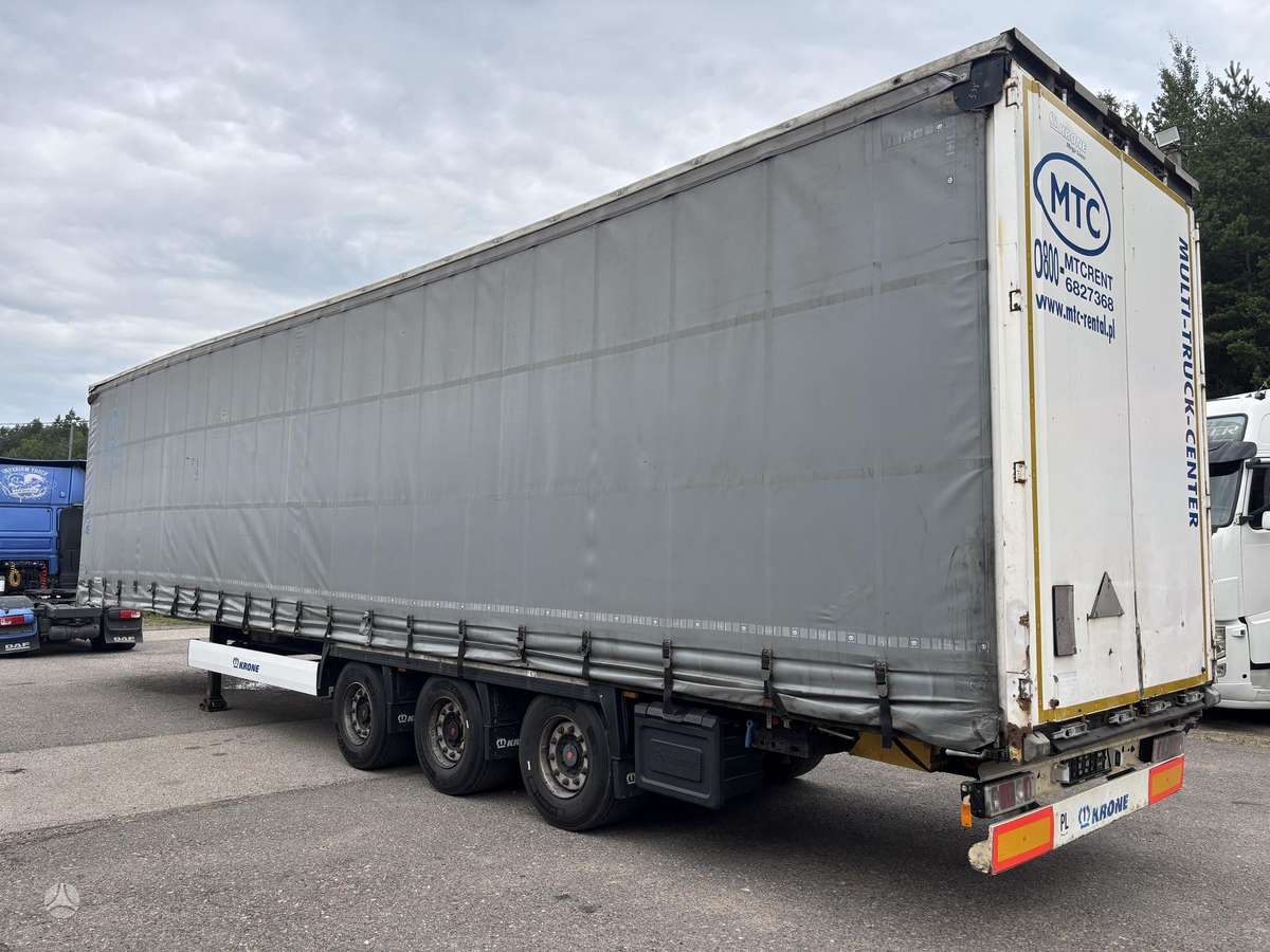 Krone Mega, curtain / tarpaulin