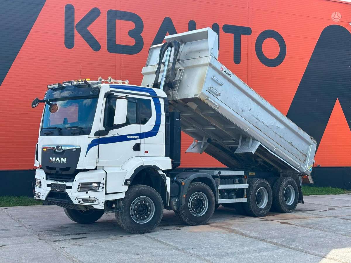 MAN TGS 35.510 8x4, dumpers / tippers