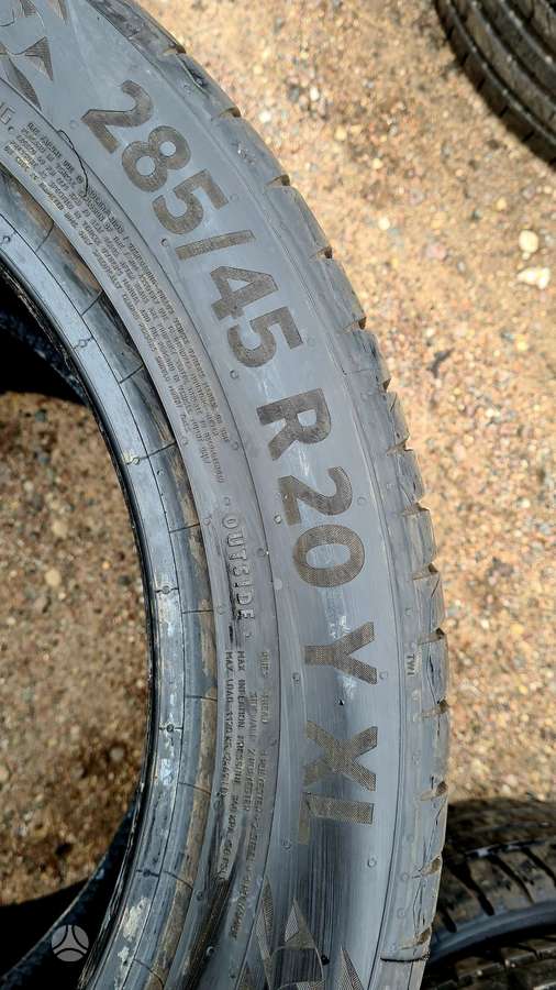 Continental PremiumContact 7, summer 285/45 R20