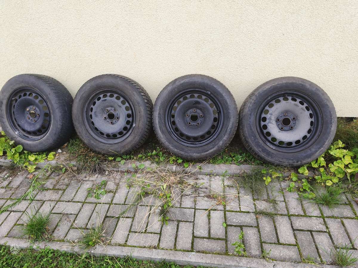 Skoda, стальные штампованные диски, R16