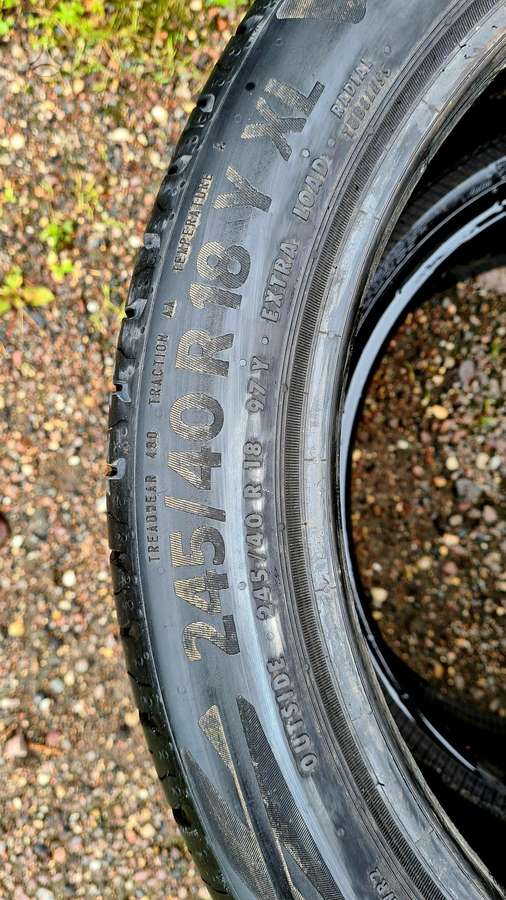 Continental EcoContact 6, vasarinės 245/40 R18