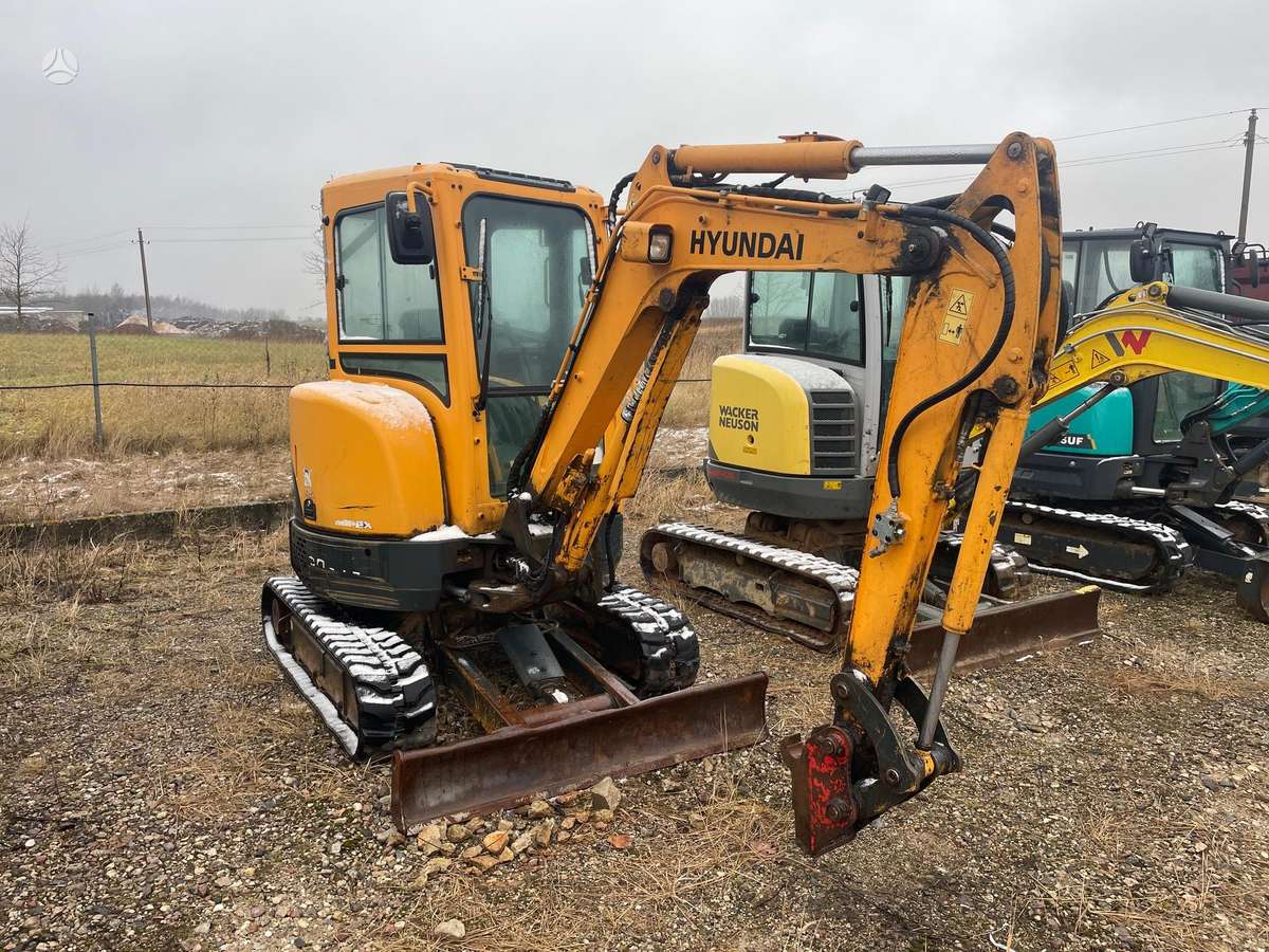 Hyundai Robex30Z-9AK, мини-экскаваторы