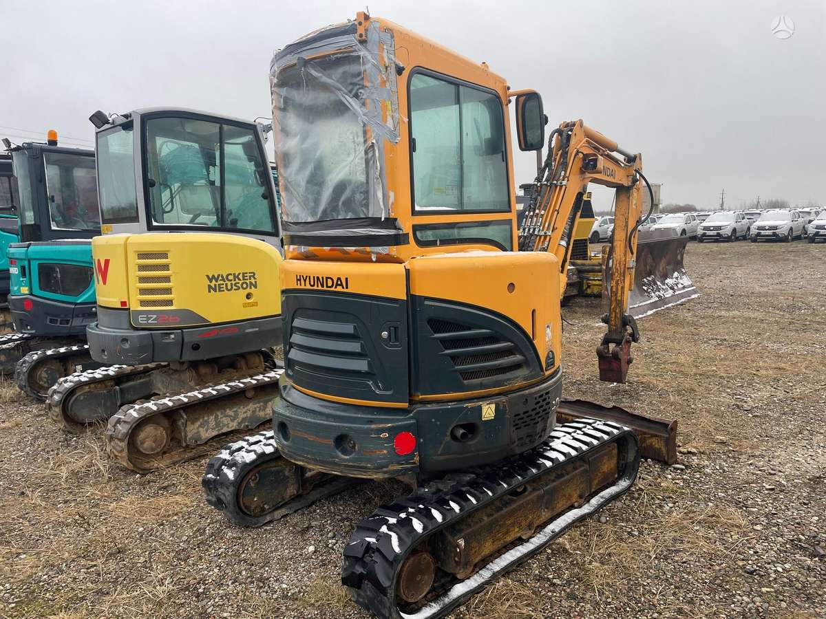 Hyundai Robex30Z-9AK, мини-экскаваторы
