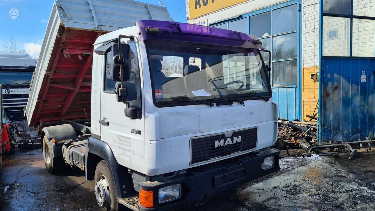 MAN 8-224, dumpers / tippers
