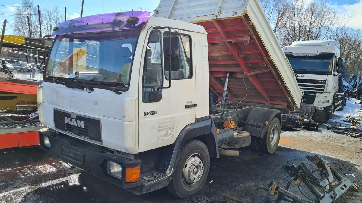 MAN 8-224, dumpers / tippers