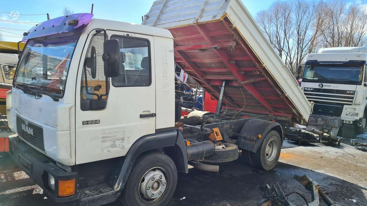 MAN 8-224, dumpers / tippers