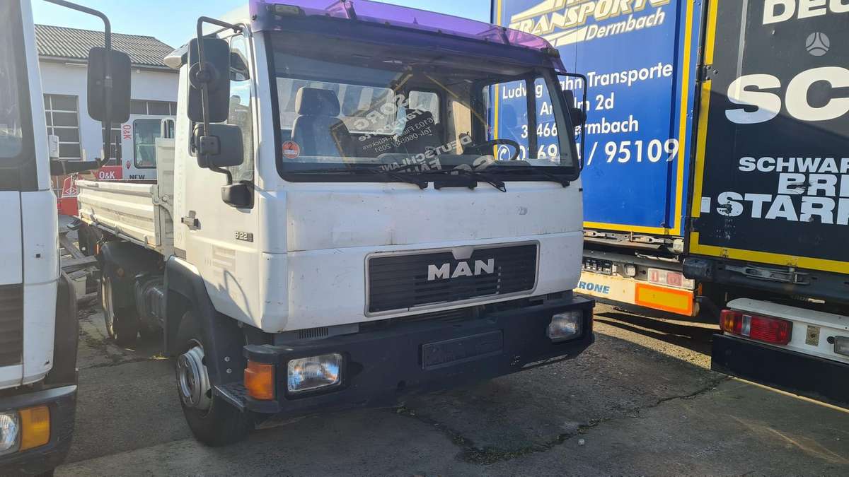 MAN 8-224, dumpers / tippers