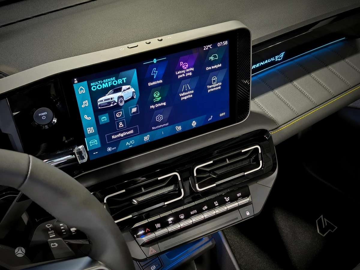 Renault 4 E-Tech, 52 kWh, visureigis / krosoveris