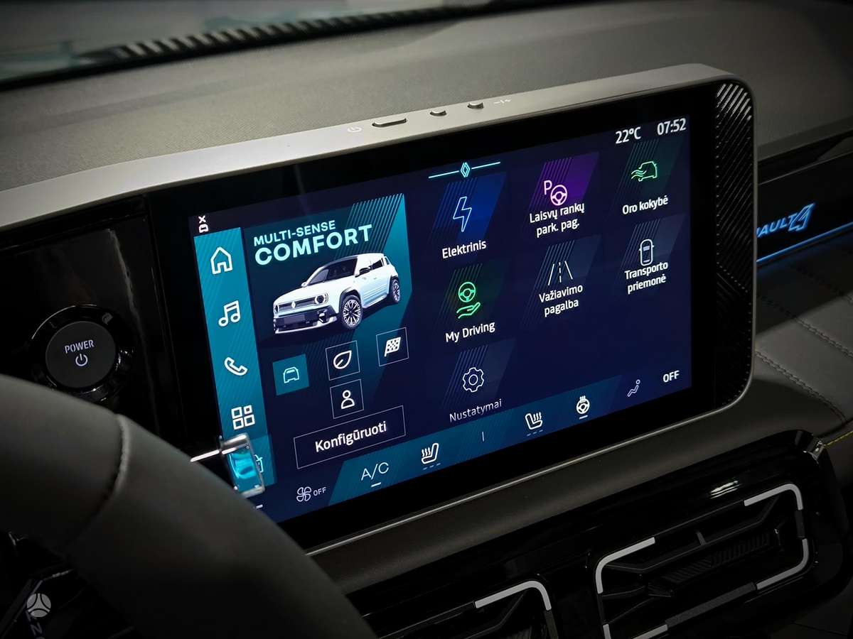 Renault 4 E-Tech, 52 kWh, visureigis / krosoveris