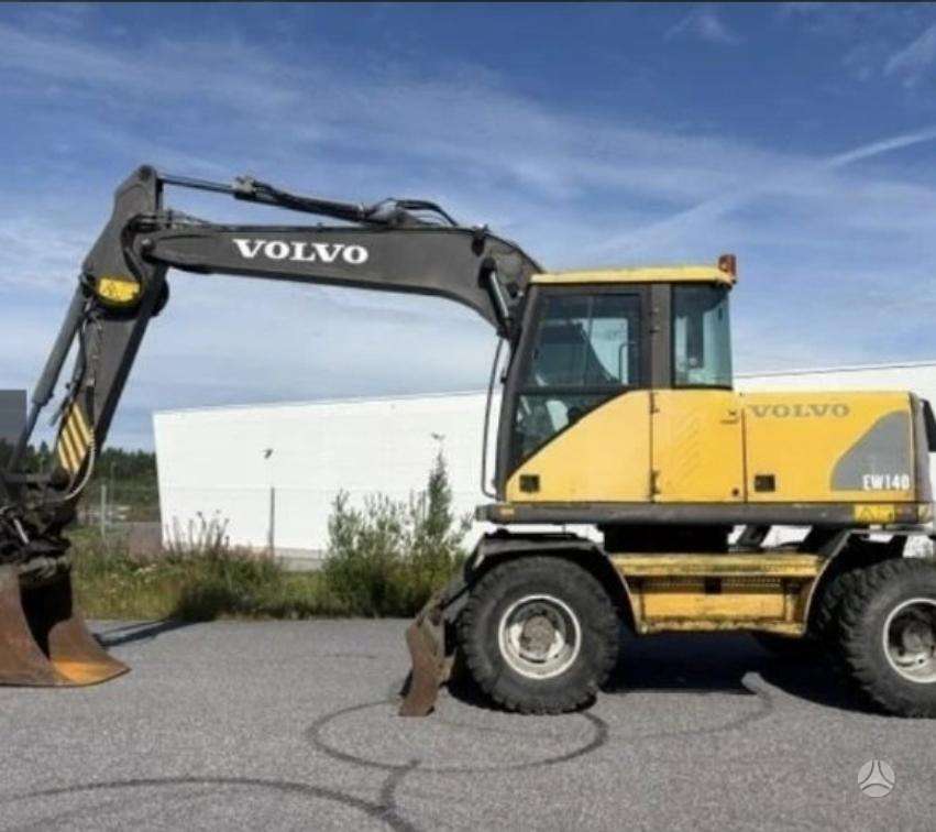 Volvo EW140, экскаваторы