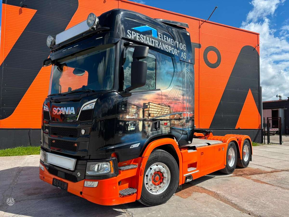 Scania R 650 6x4, single sleeper