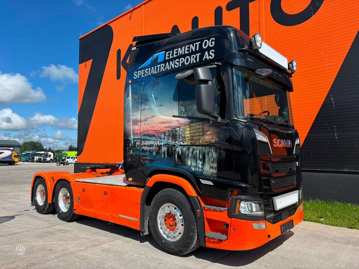 Scania R 650 6x4, single sleeper