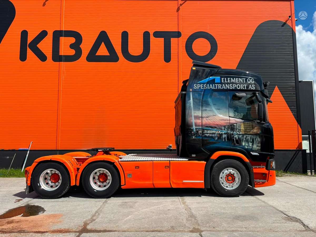 Scania R 650 6x4, single sleeper
