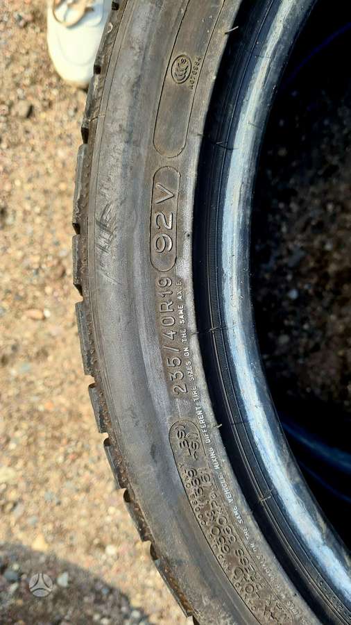 Michelin Pilot Alpin, winter 235/40 R19