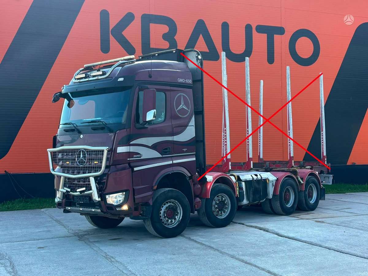 Mercedes-Benz Arocs 3263 8x4, шасси
