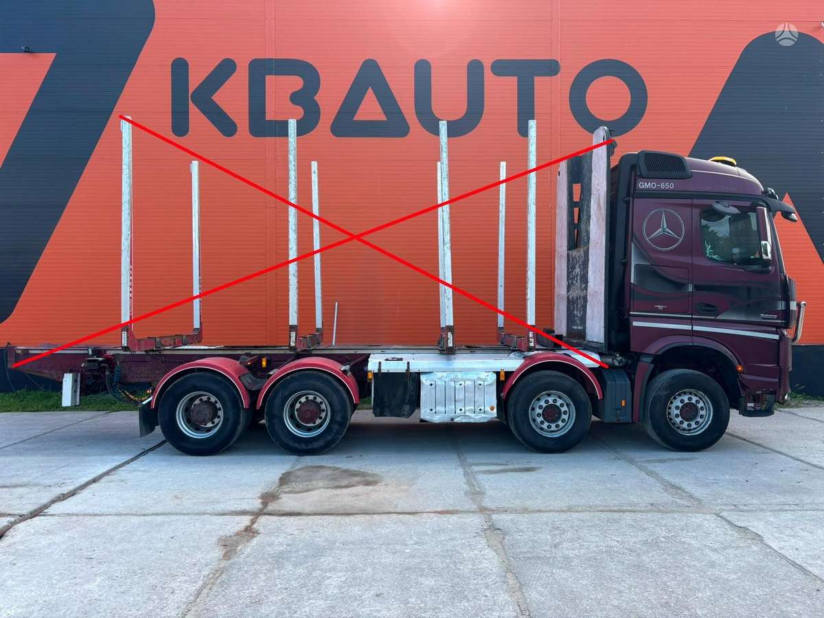 Mercedes-Benz Arocs 3263 8x4, шасси