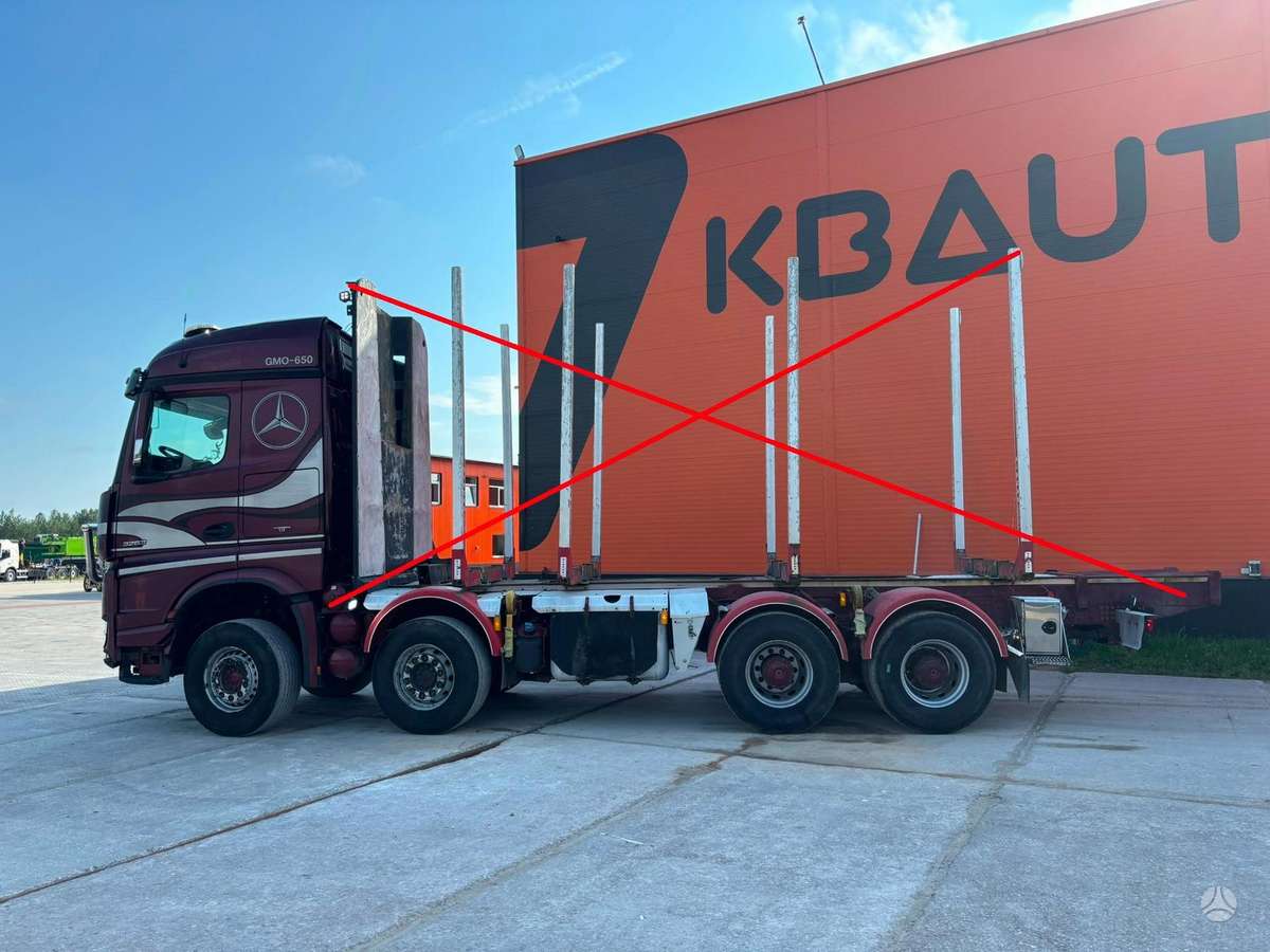 Mercedes-Benz Arocs 3263 8x4, шасси