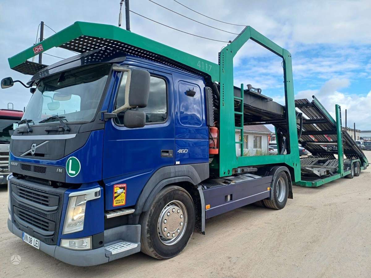 Volvo FM 460, автовозы