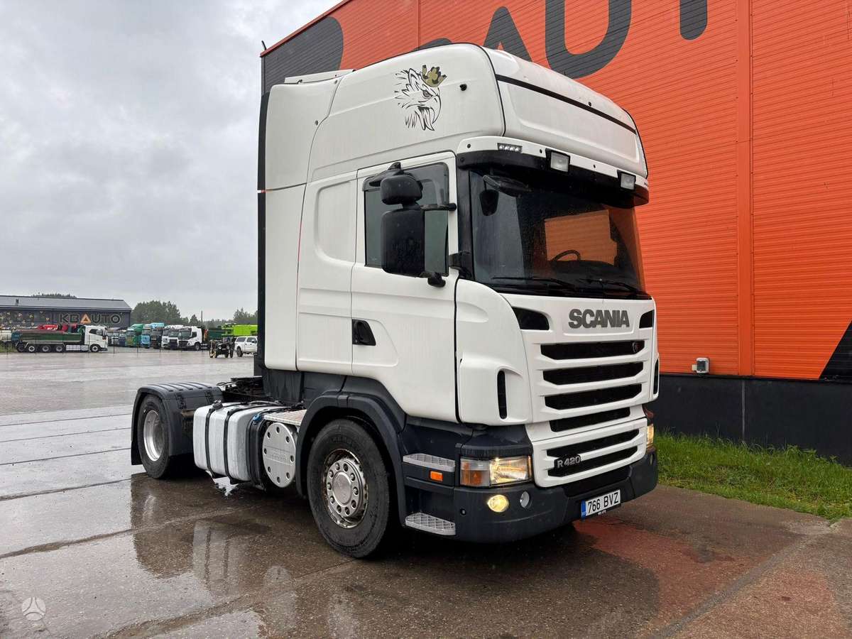 Scania R 420 4x2, single sleeper