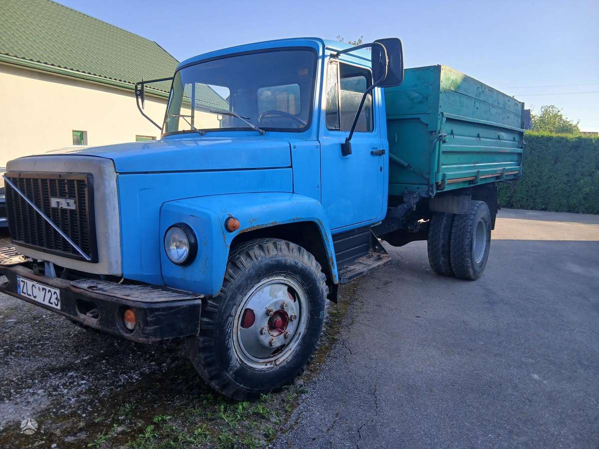 GAZ 53, dumpers / tippers