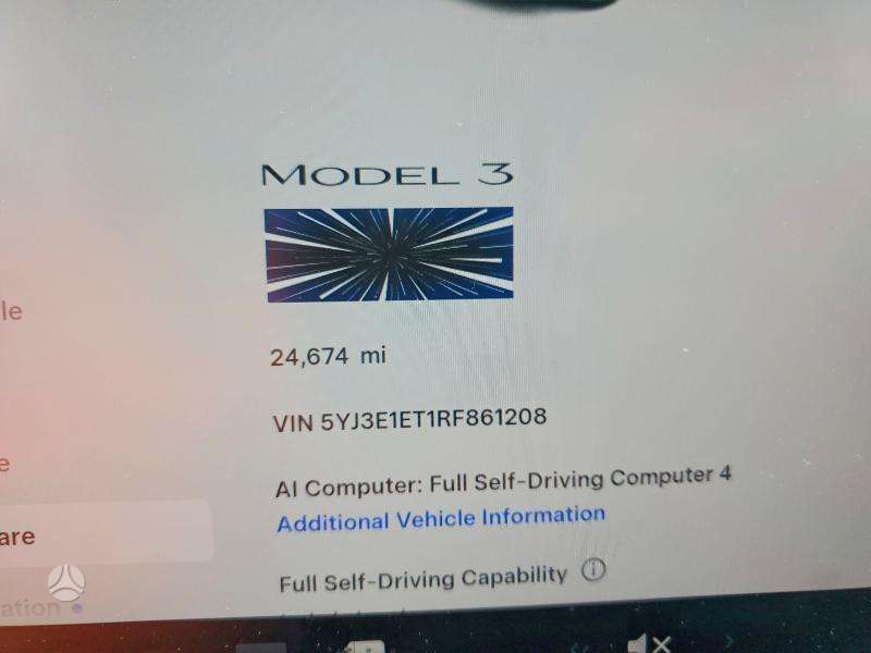 Tesla Model 3, 81 kWh, hatchback