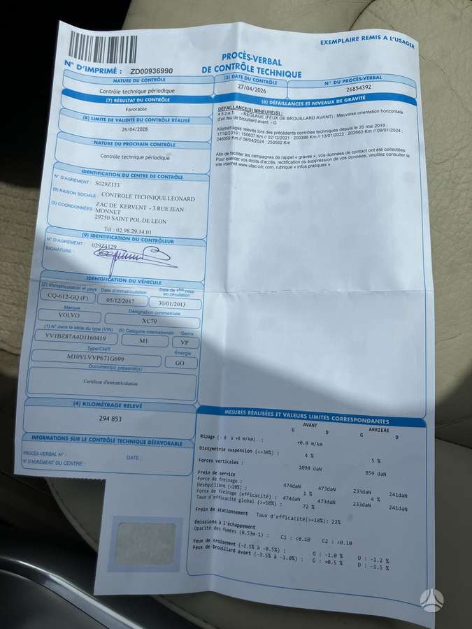 Volvo XC70, 2.4 l., Универсал