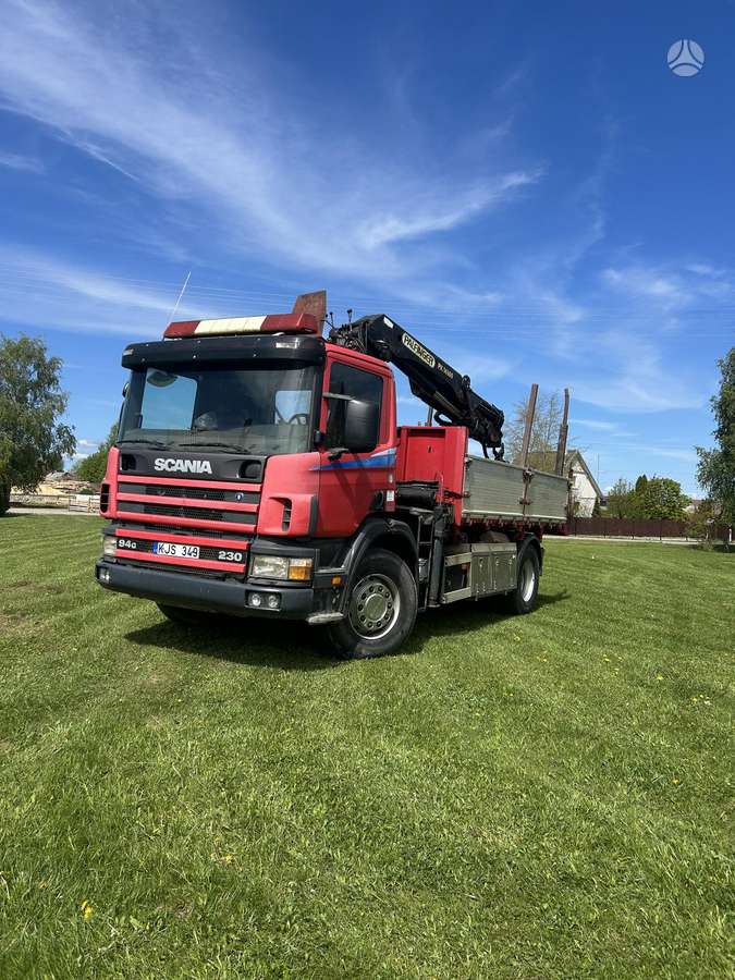 Scania 230, dumpers with crane