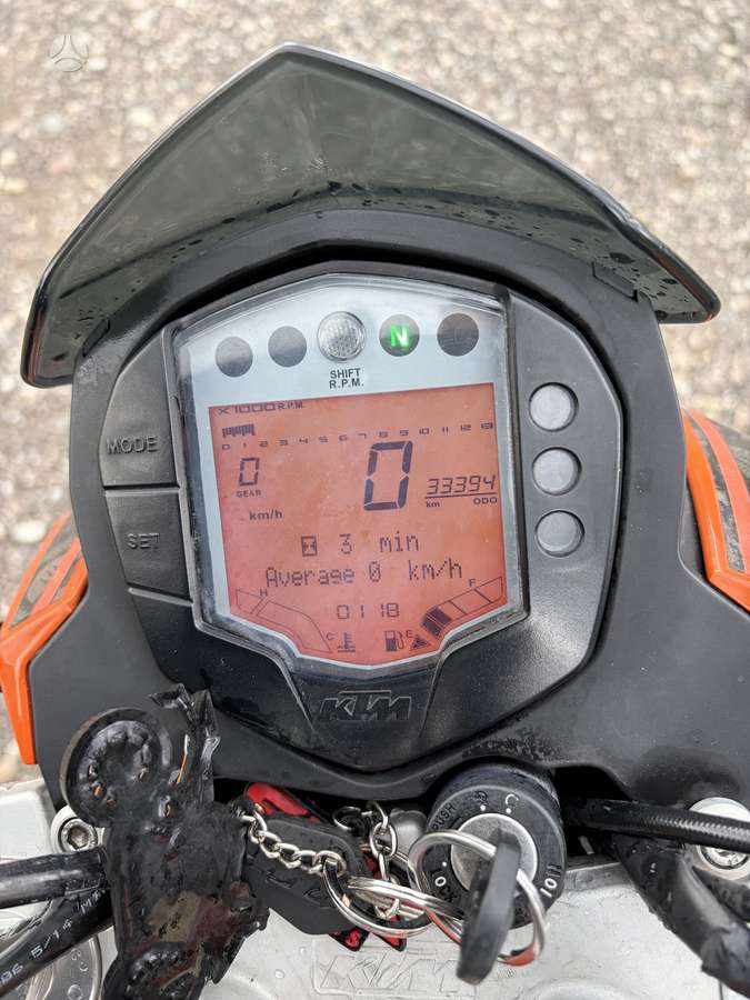KTM Duke 125cc, street / klasikiniai