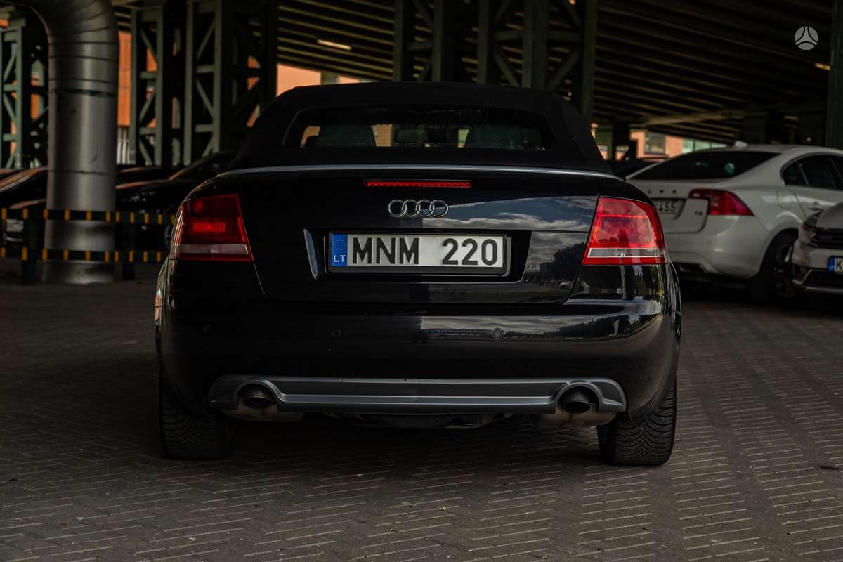 Audi A4, 2.0 l., Кабриолет