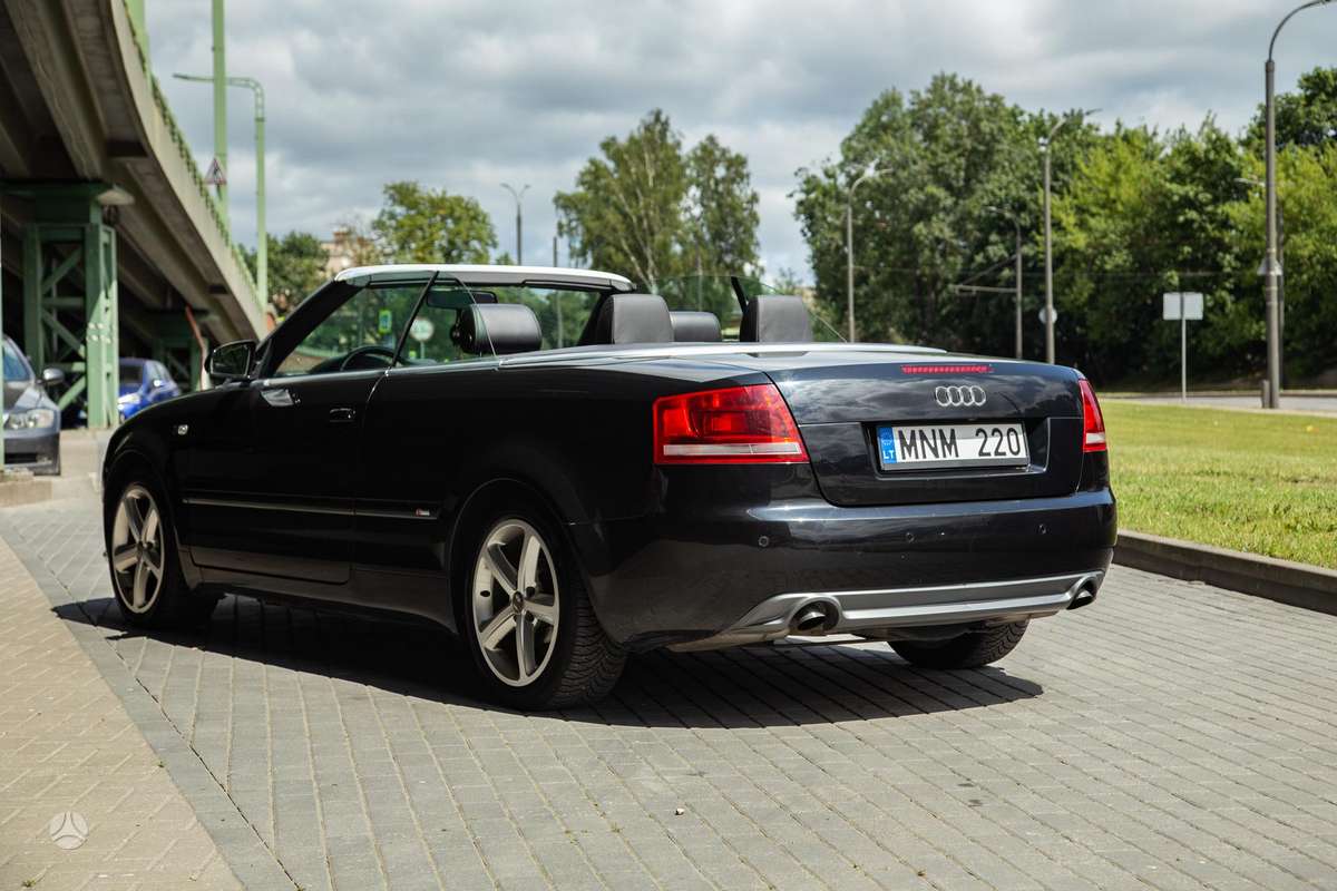 Audi A4, 2.0 l., Кабриолет