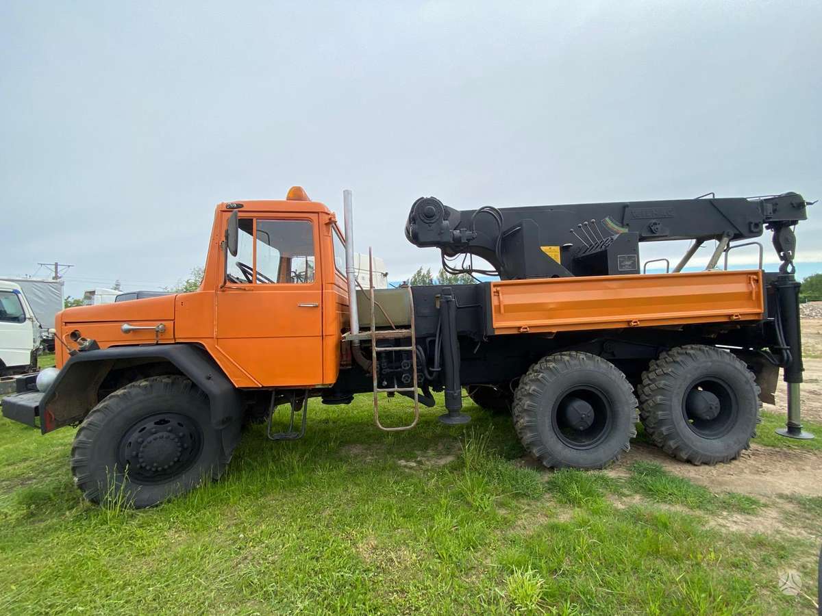 Magirus Deutz 178, с краном