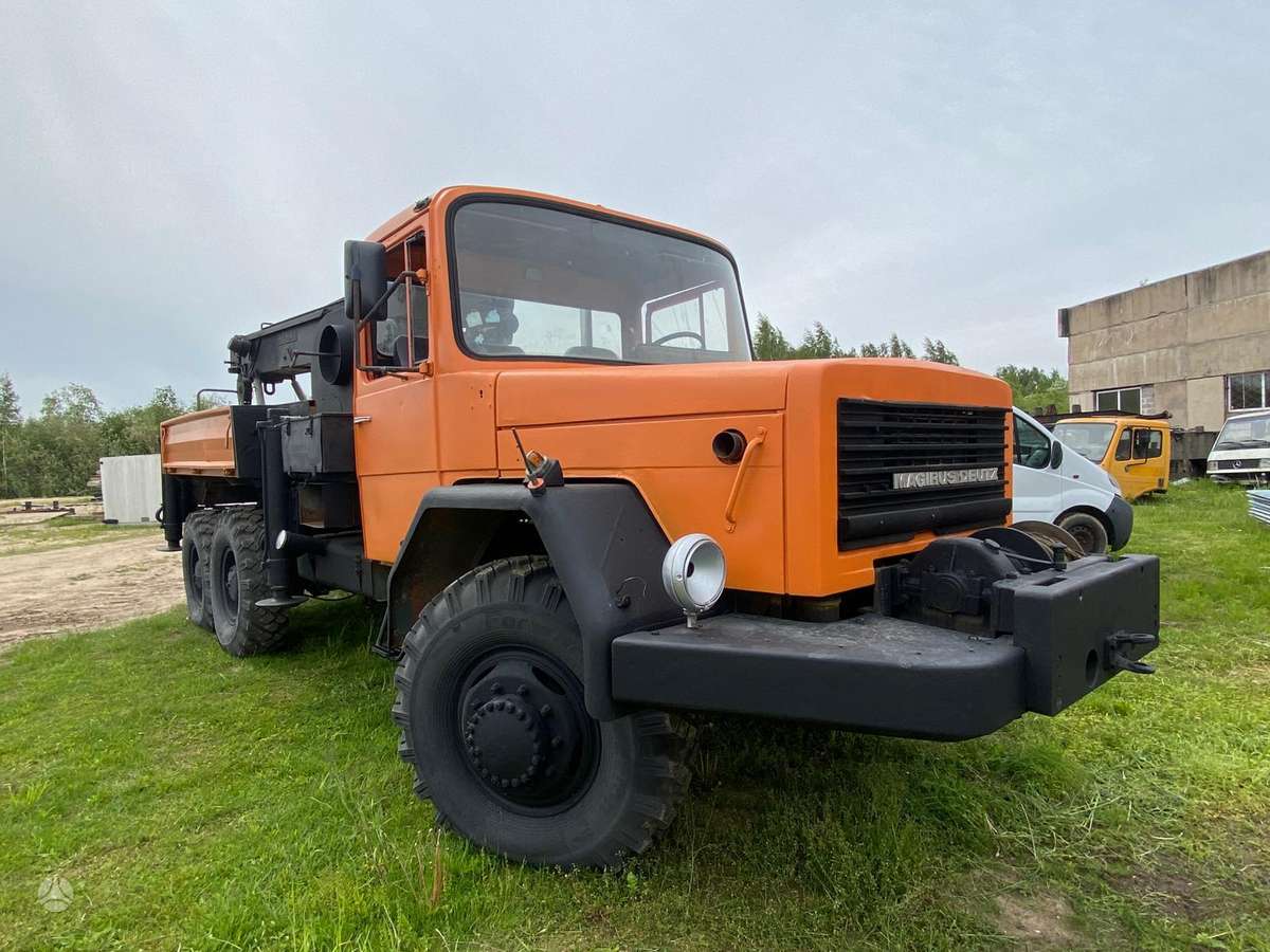 Magirus Deutz 178, crane trucks