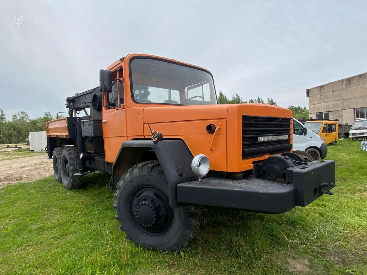 Magirus Deutz 178, с краном