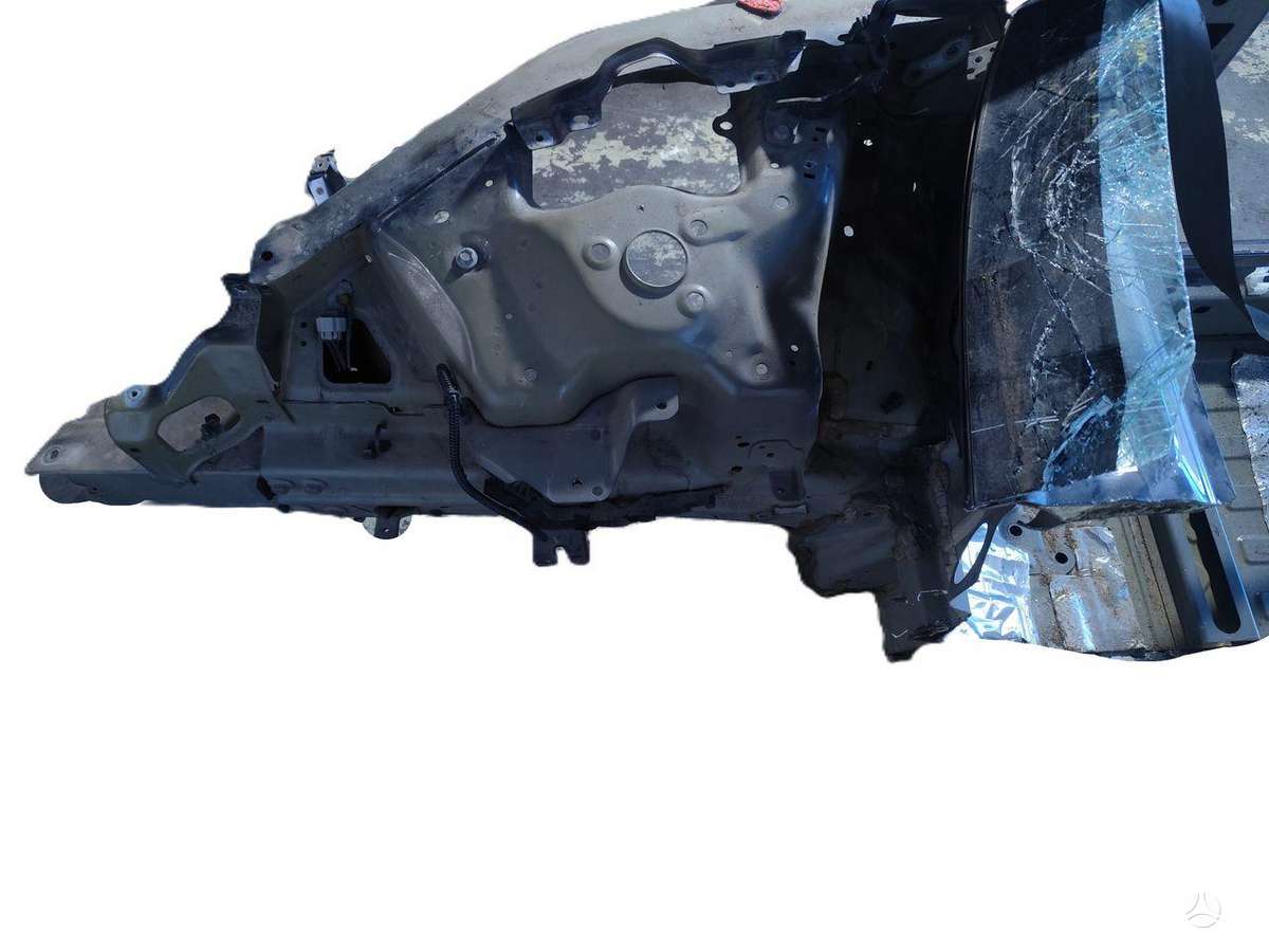 Tesla Model 3 hood (front, rear)