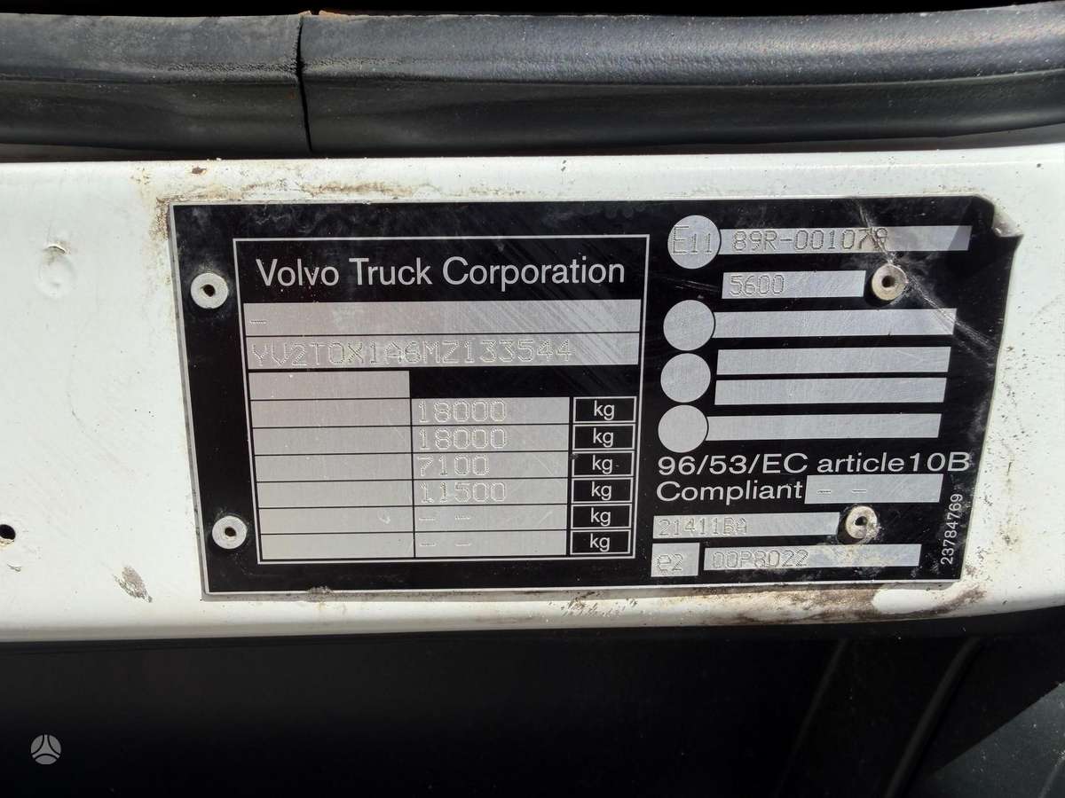 Volvo FL250, box trucks / box vans