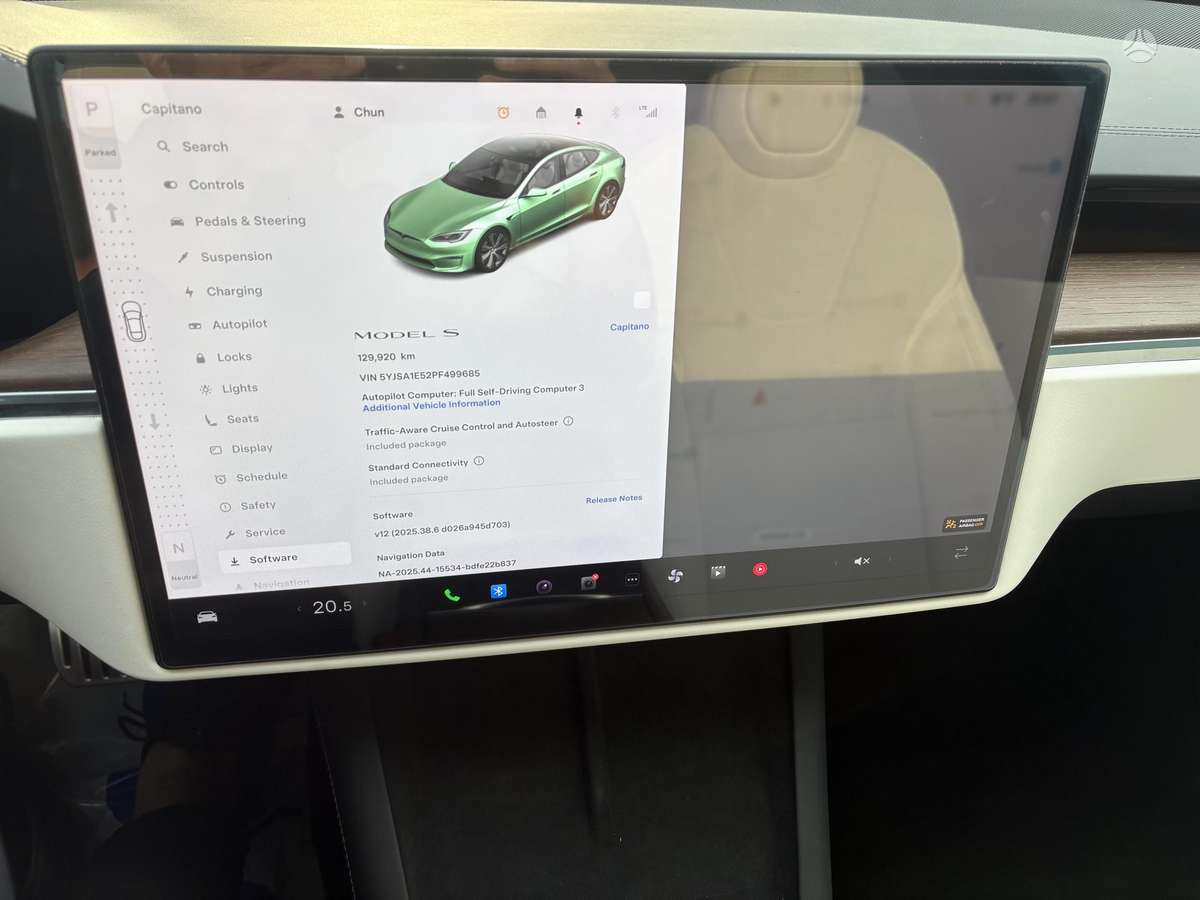 Tesla Model S, 100 kWh, hatchback